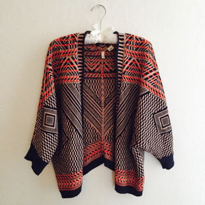 Anthropologie (Moth) Women's Jacquard Circle Cardi